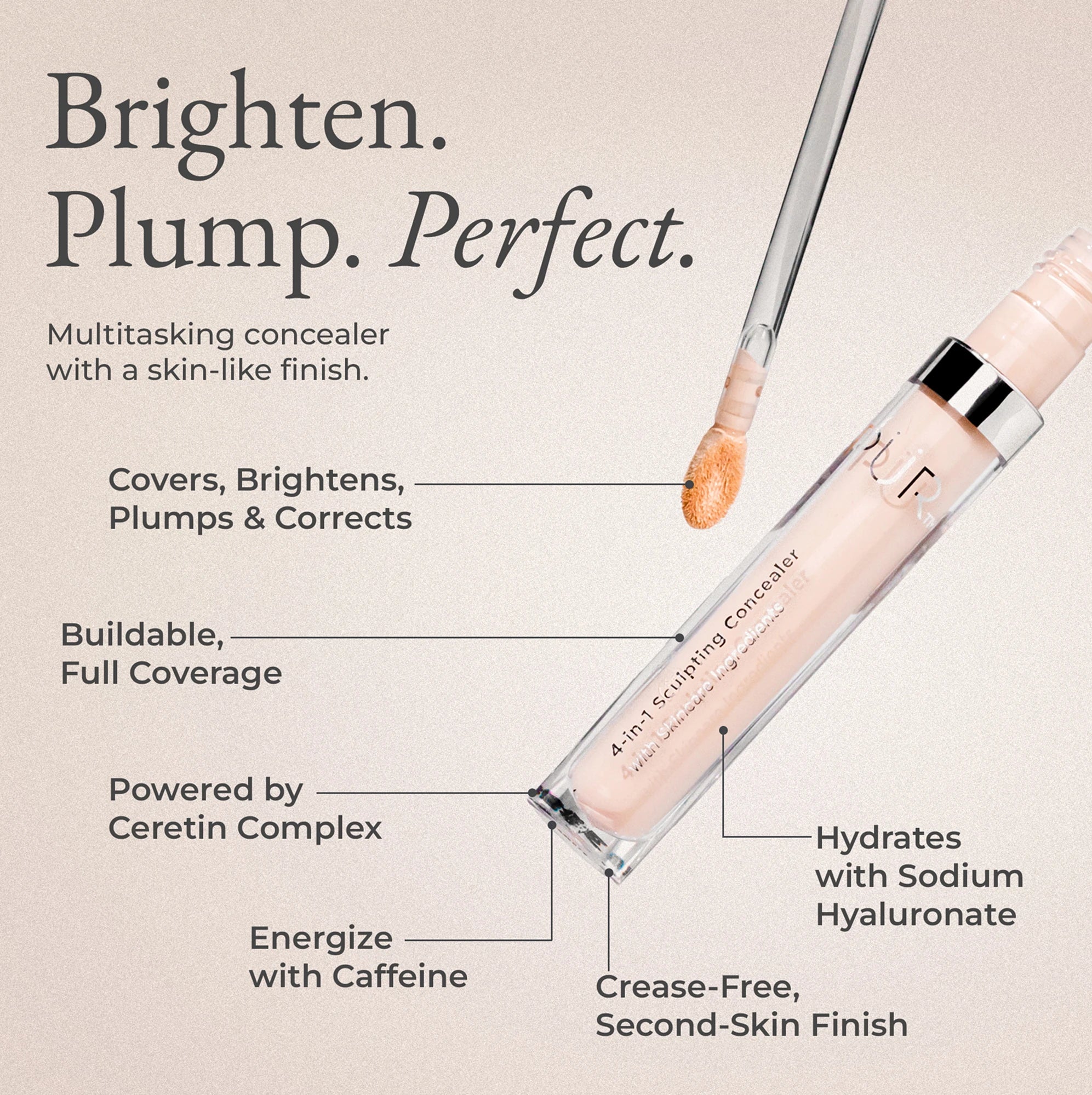 4-in-1 Sculpting Concealer with Skincare Ingredients - Image 34
