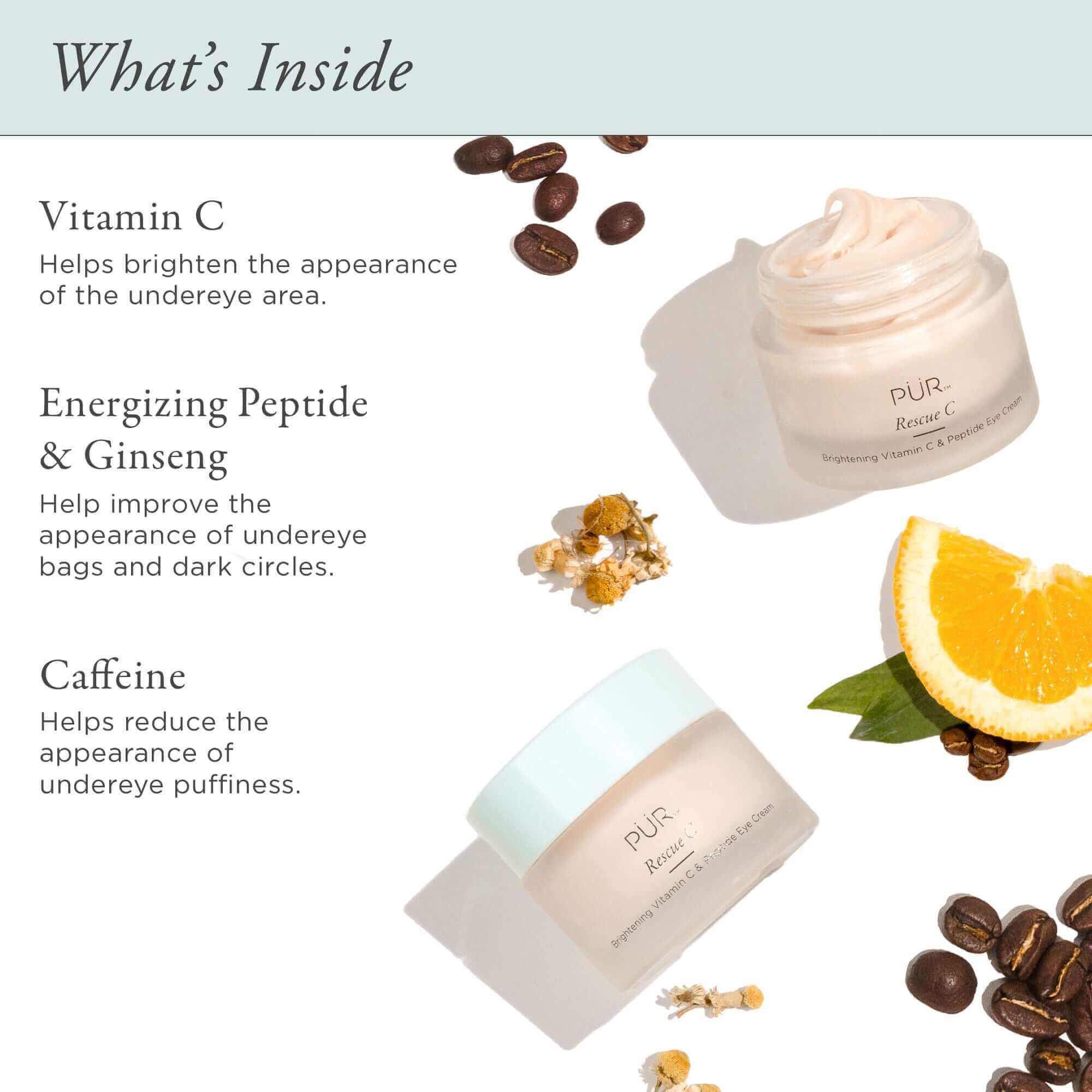 Rescue C Brightening Vitamin C & Peptide Eye Cream - Image 5
